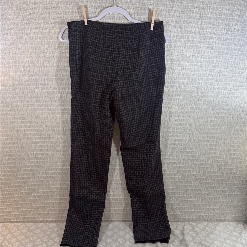 Vince Camuto Black Patterned Pants - image 4